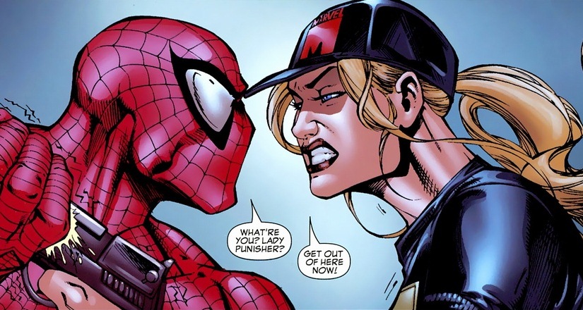 First date with Spider-Man & Ms. Marvel.