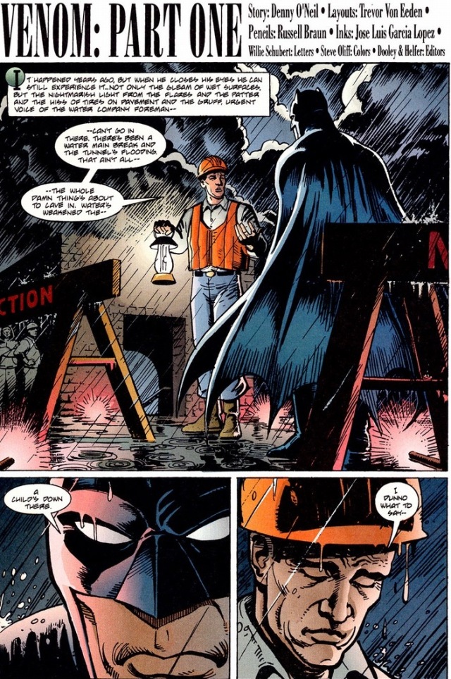 Batman overcomes his venom addiction | Arousing Grammar